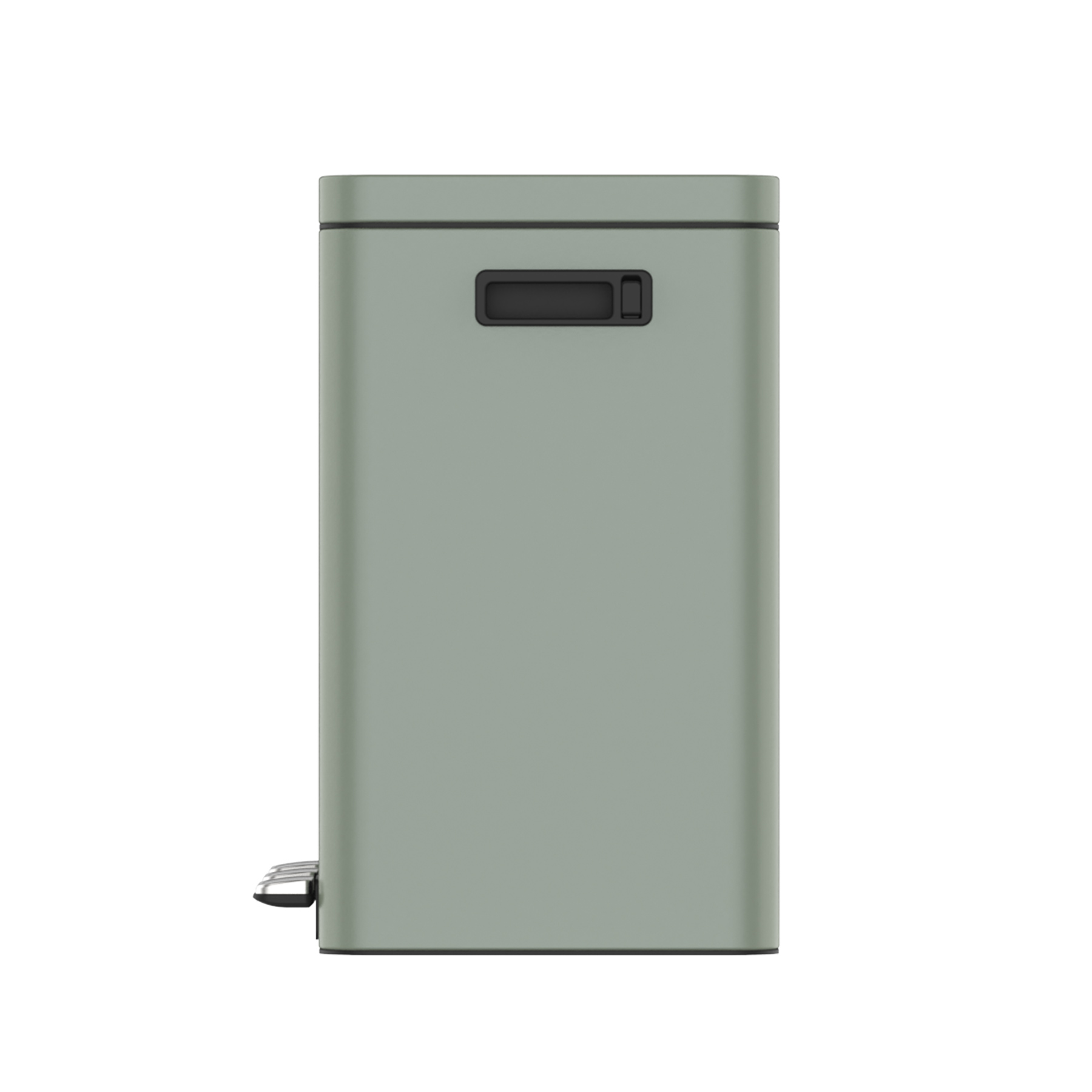 Mülleimer Kolekto 3x18L in Sage Harmony seitlich