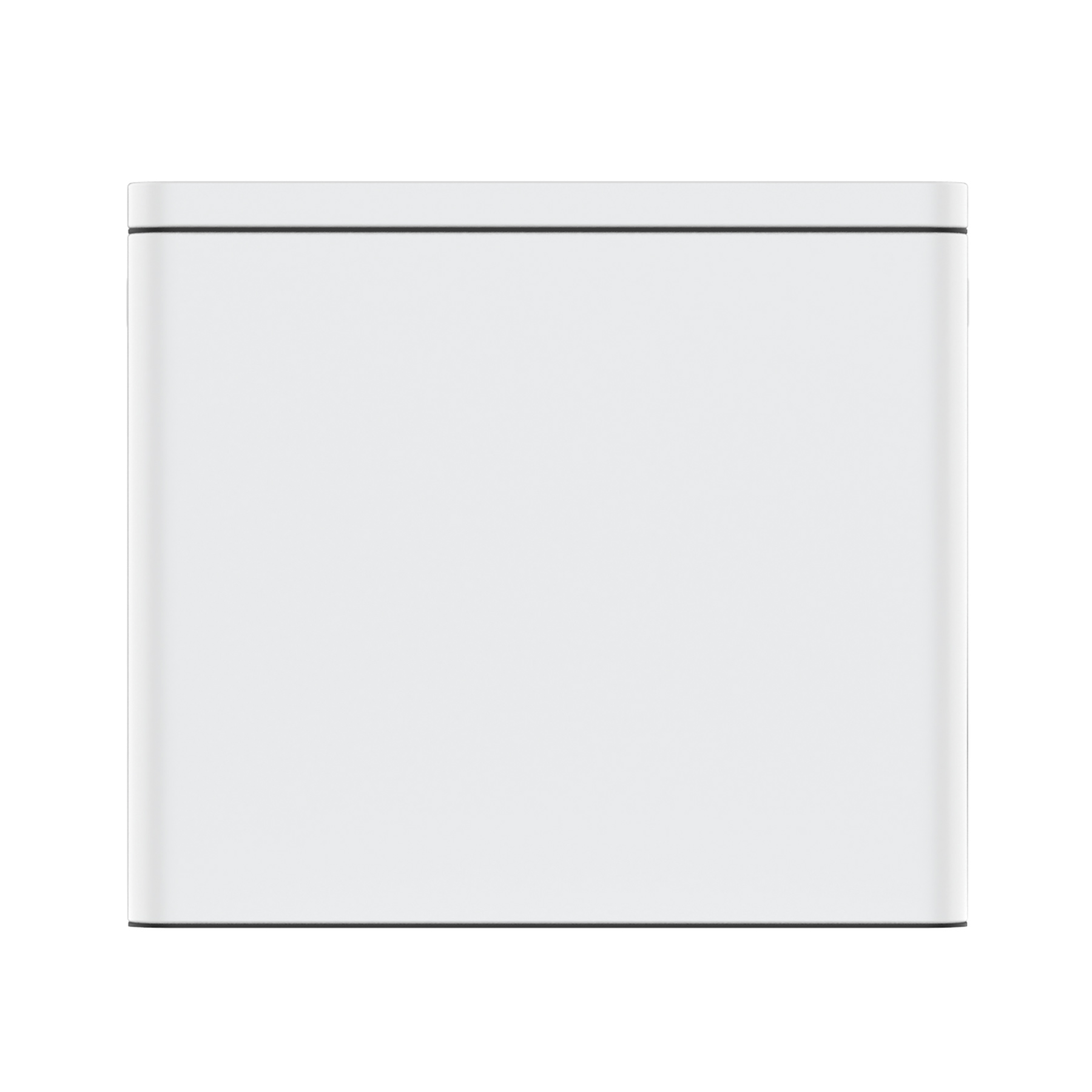 Mülleimer Kolekto 3x18L in Pure Snow Rückseite