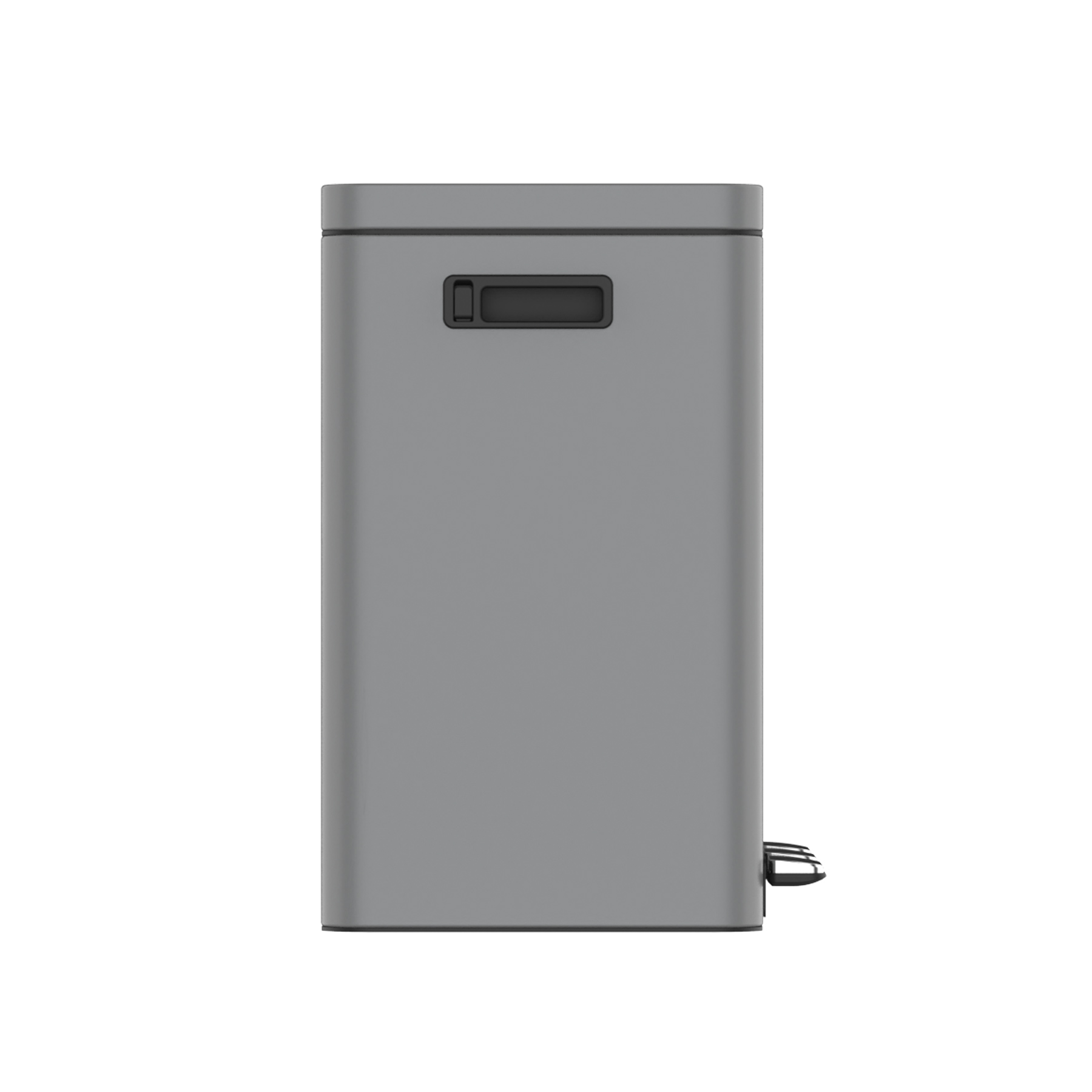 Mülleimer Kolekto 2x18L in Shadow Rock seitlich close up