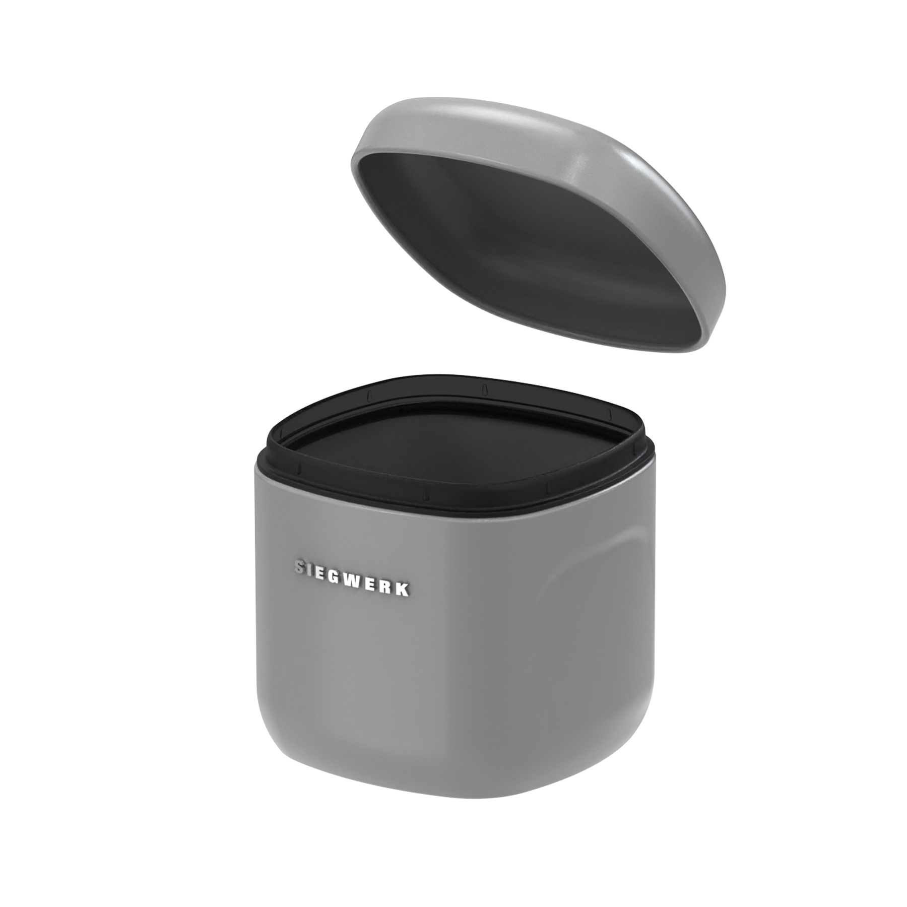 Vorratsbehälter Cubo S Shadow Rock geöffnet