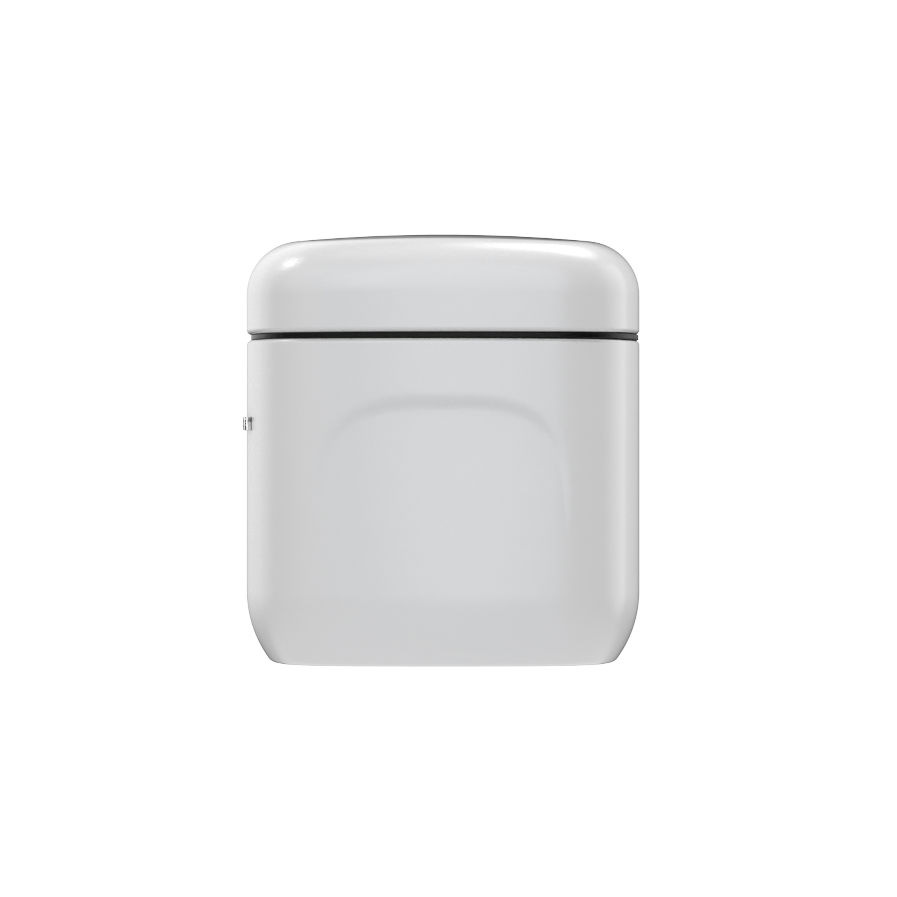 Vorratsbehälter Cubo S Pure Snow seitlich