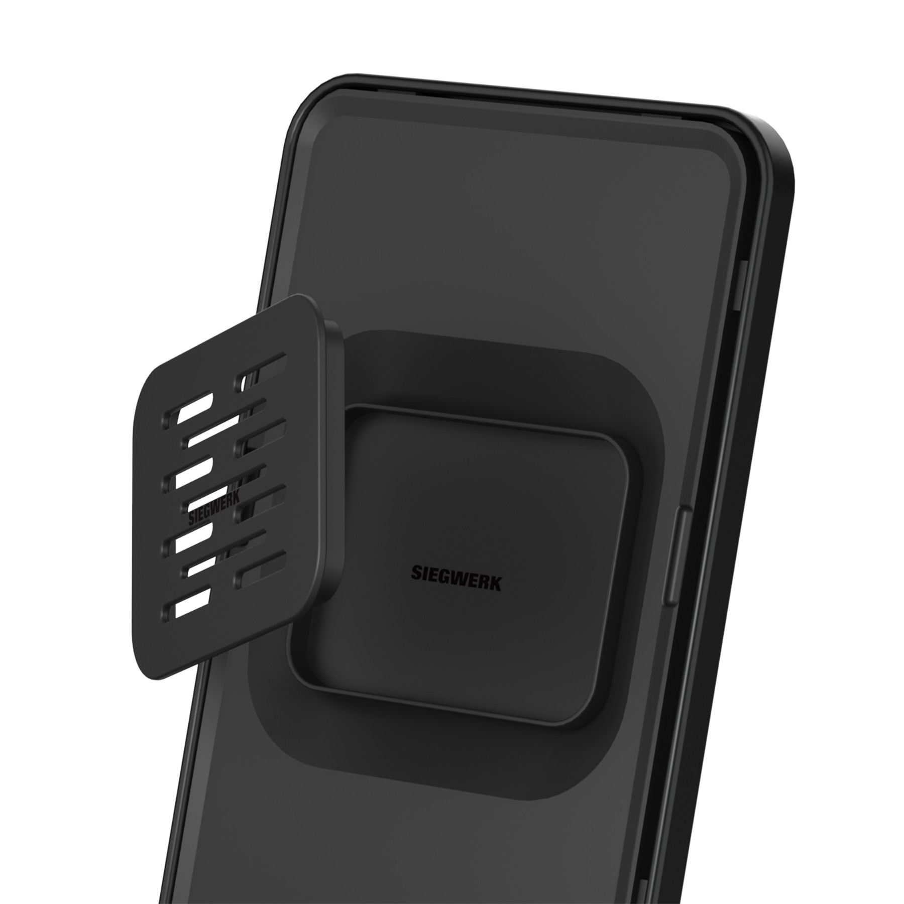 Mülleimer Kolekto 3x18L in Night Echo Rückseite