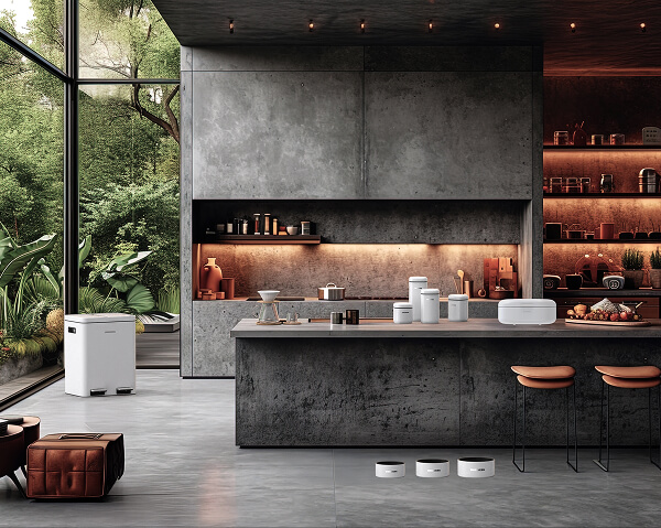 Siegwerkprodukte in einer urbanen Küche