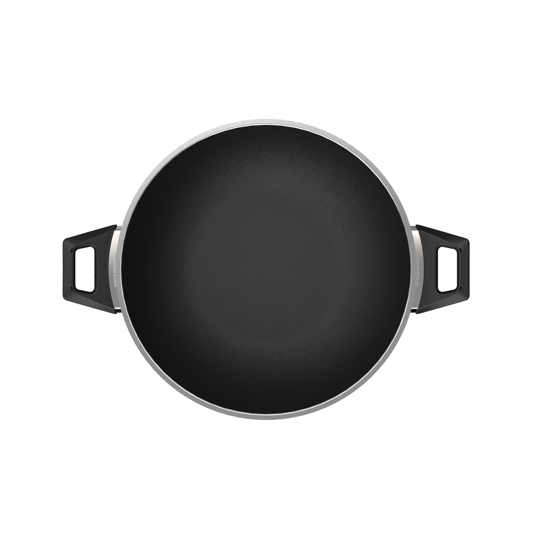 Wok 32cm von oben ohne Deckel