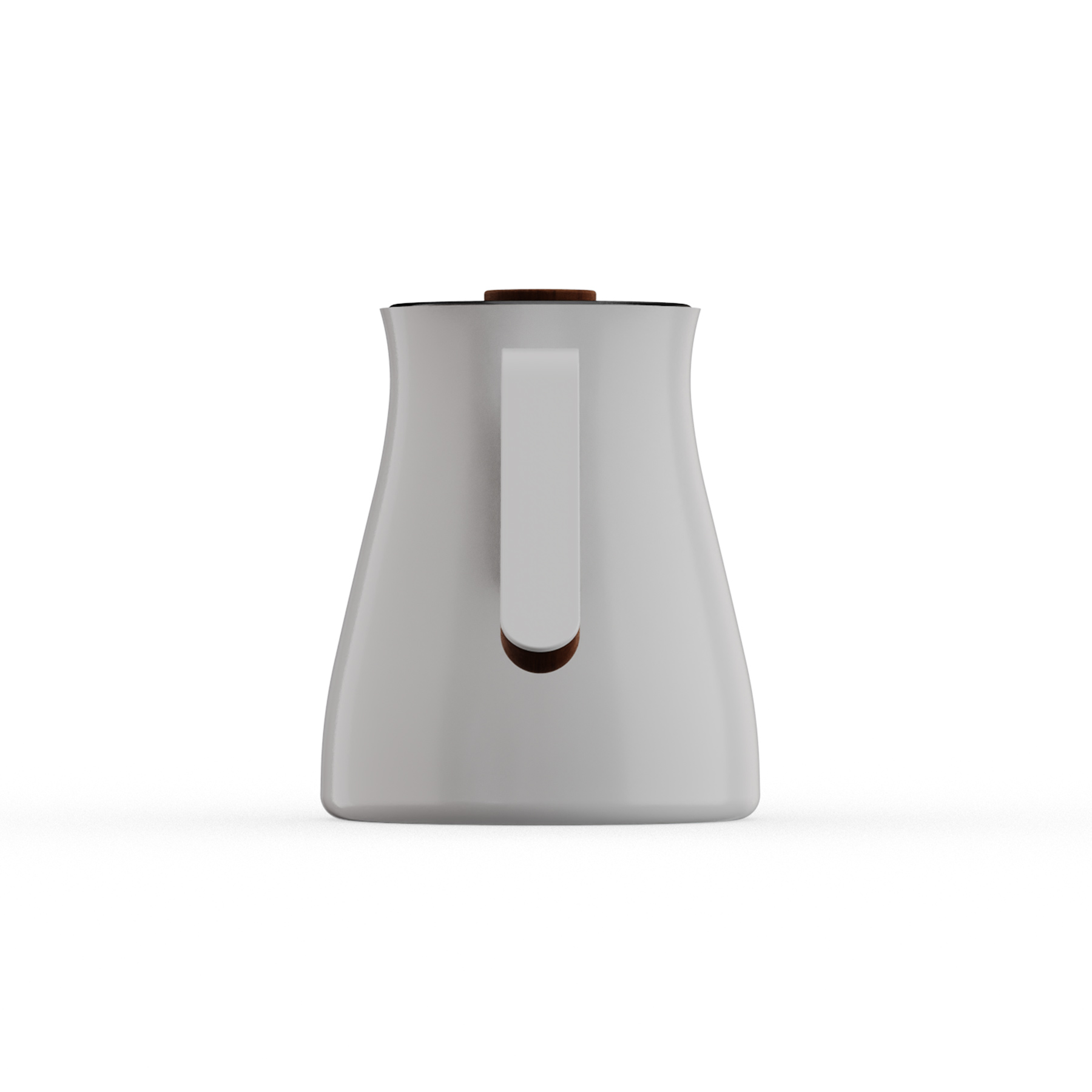 Wasserkessel Pour over weiß Frontalansicht