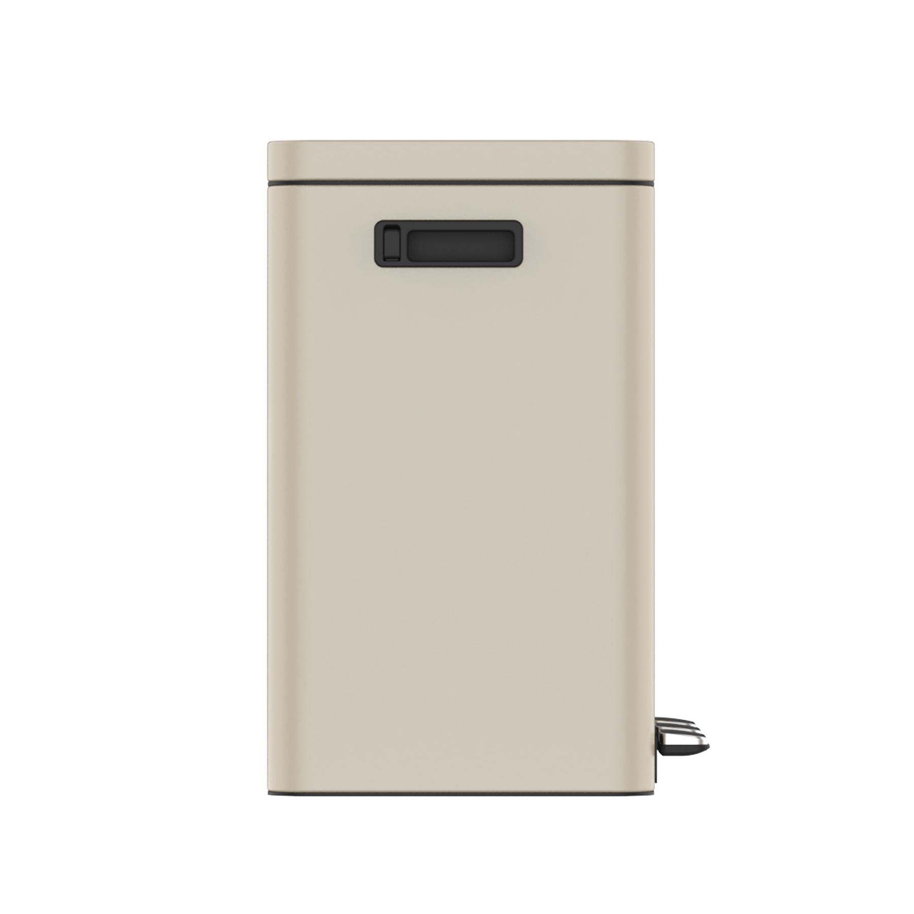 Mülleimer Kolekto 3x18L in Sand Beach seitlich