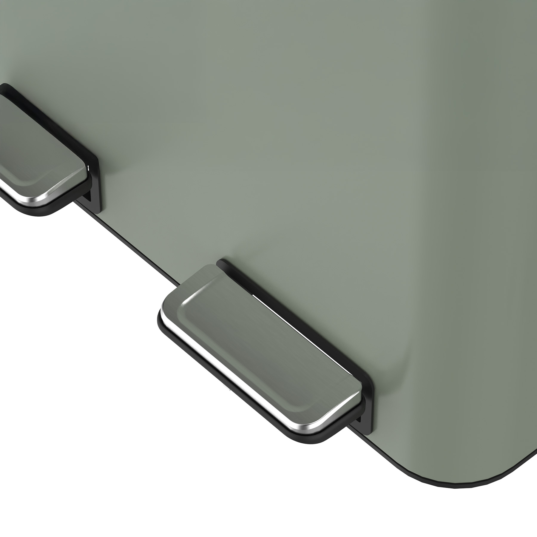 Mülleimer Kolekto 3x18L in Sage Harmony  Fusspedale