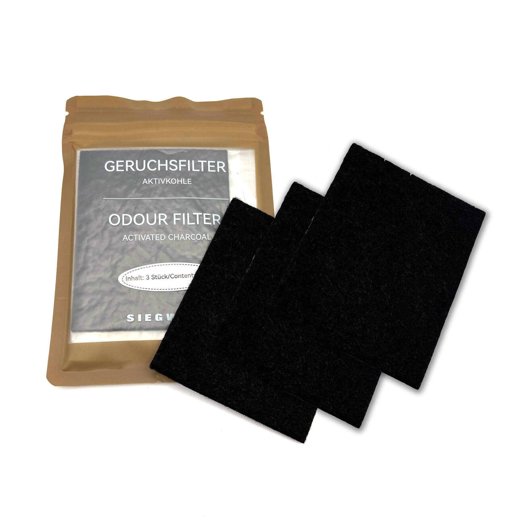 Geruchsfilter für Kolekto 3 Stück