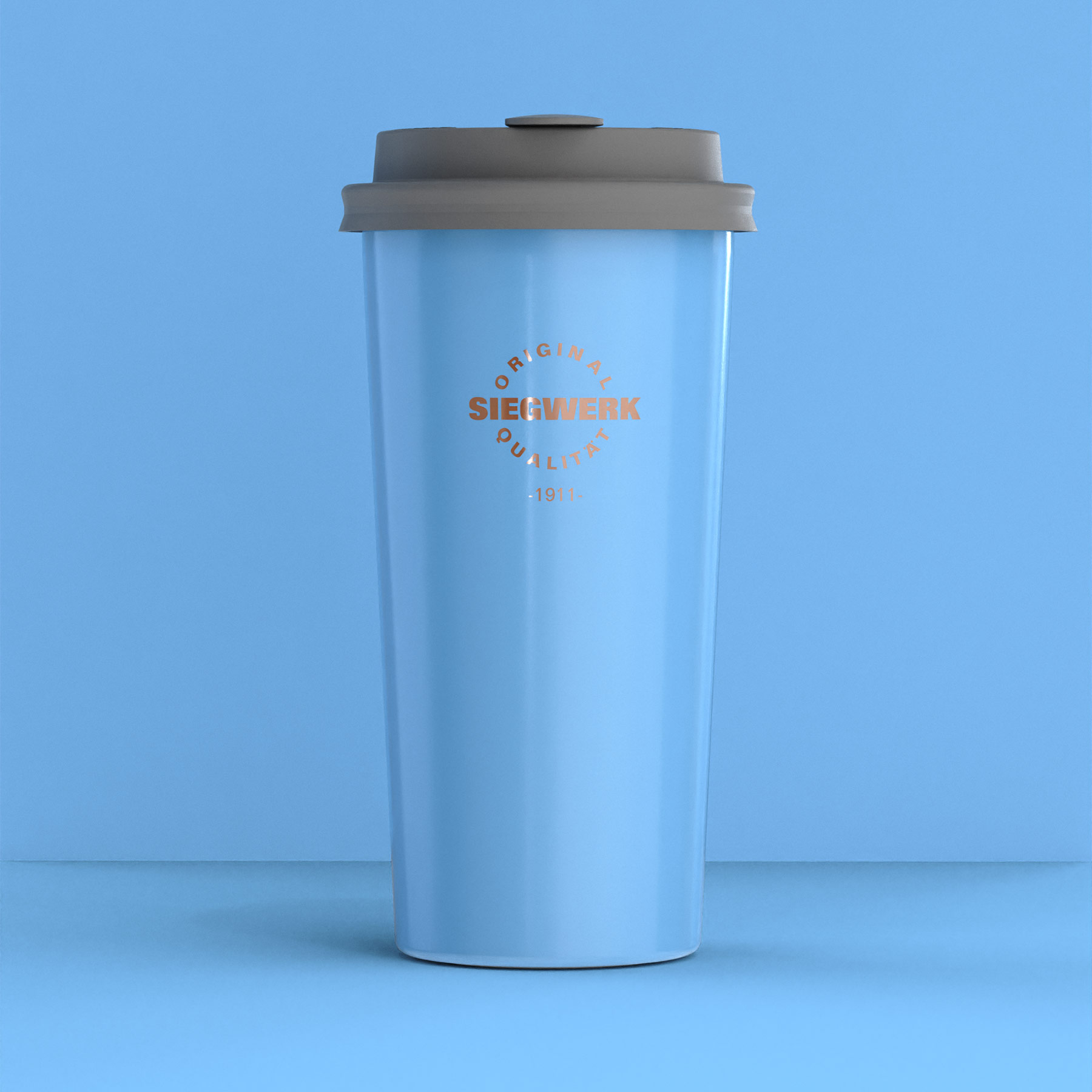 To Go Becher in Horizin Blue