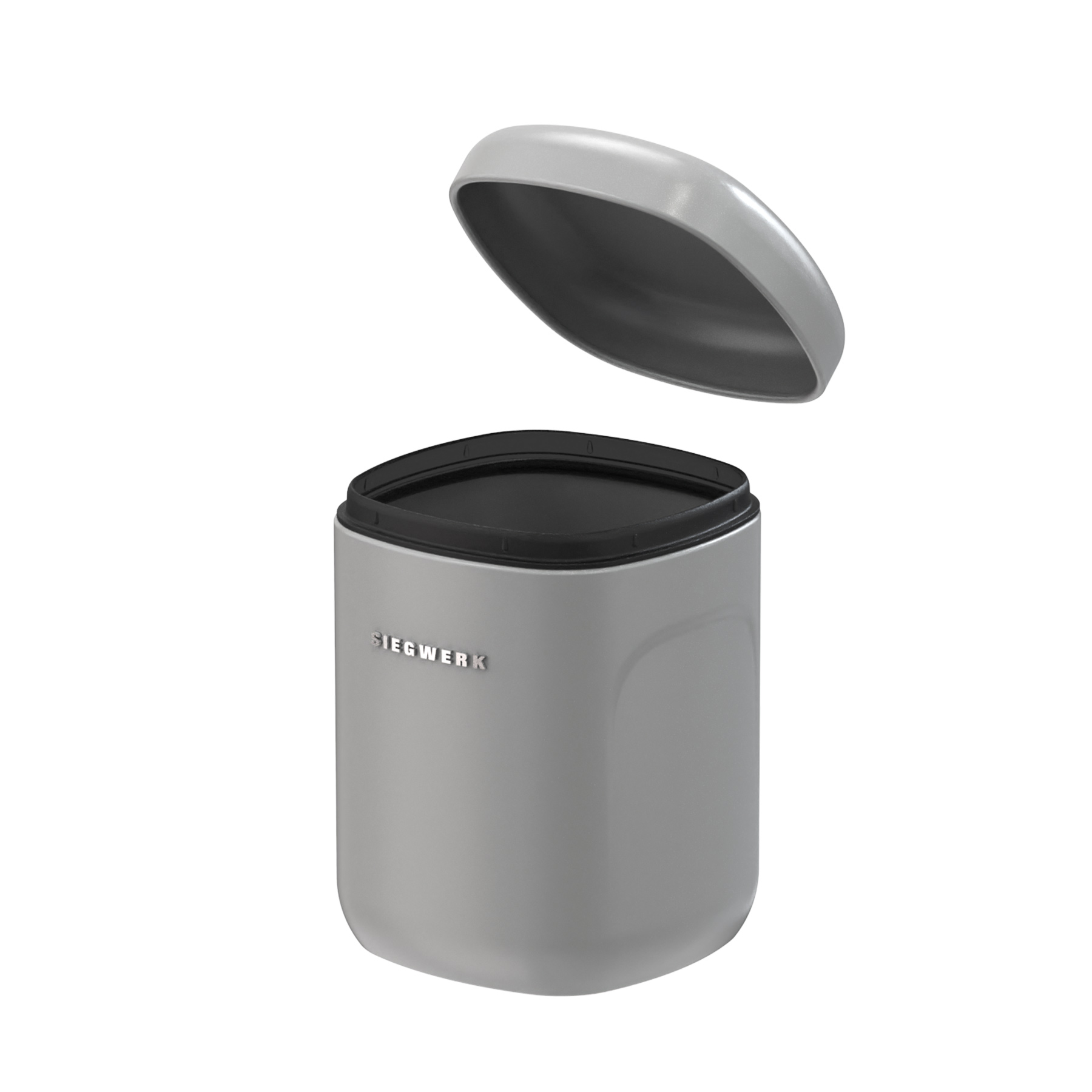 Vorratsbehälter Cubo M Shadow Rock geöffnet