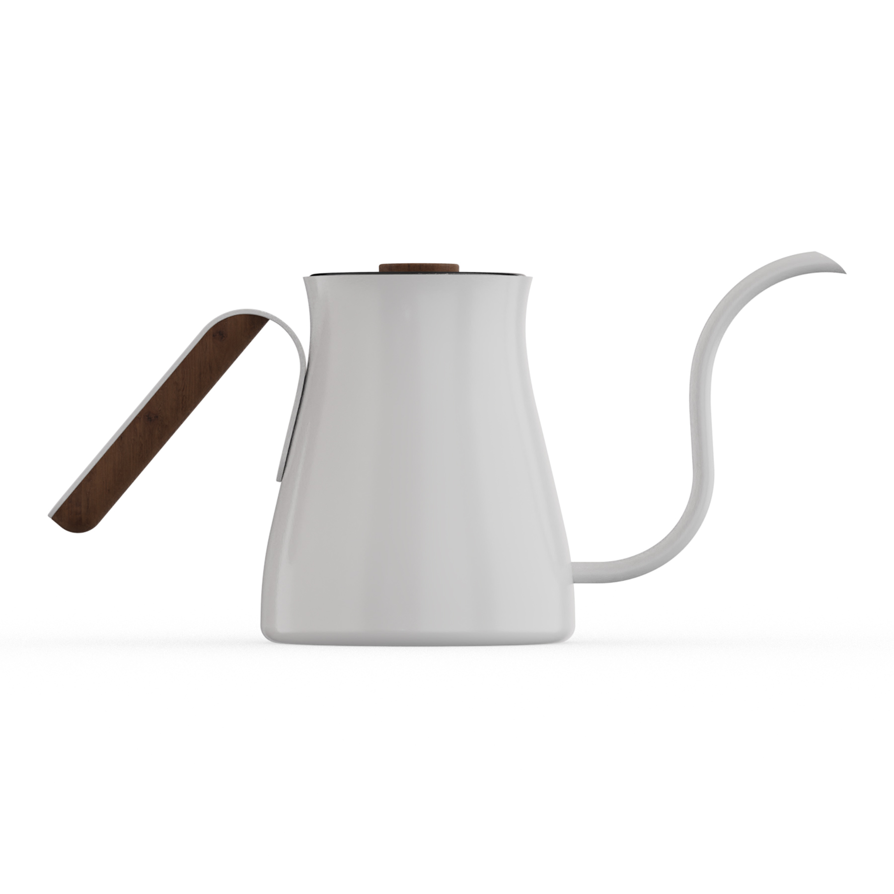 Wasserkessel Pour over weiß Frontalansicht