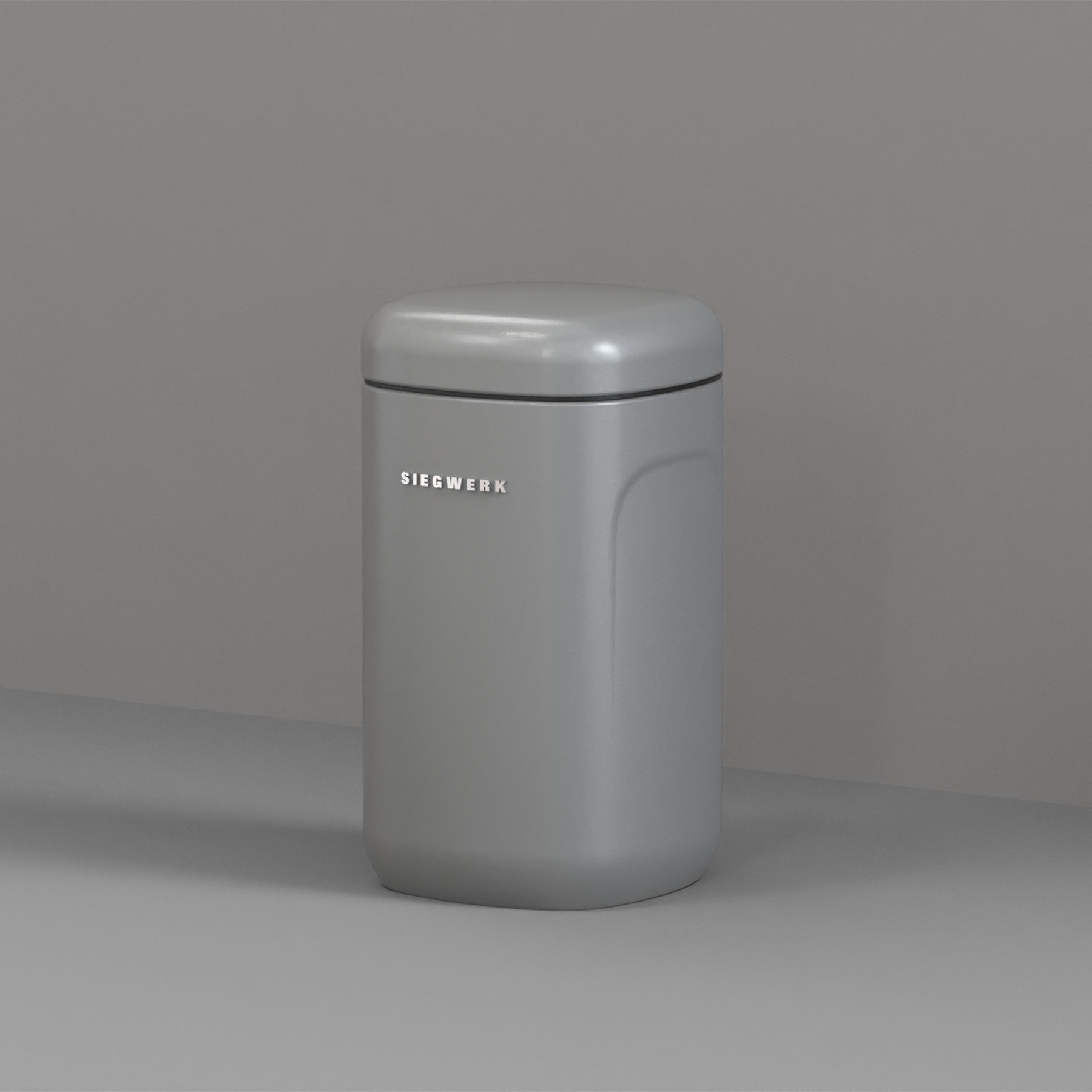 Vorratsbehälter Cubo L shadow rock mit Hintergrund