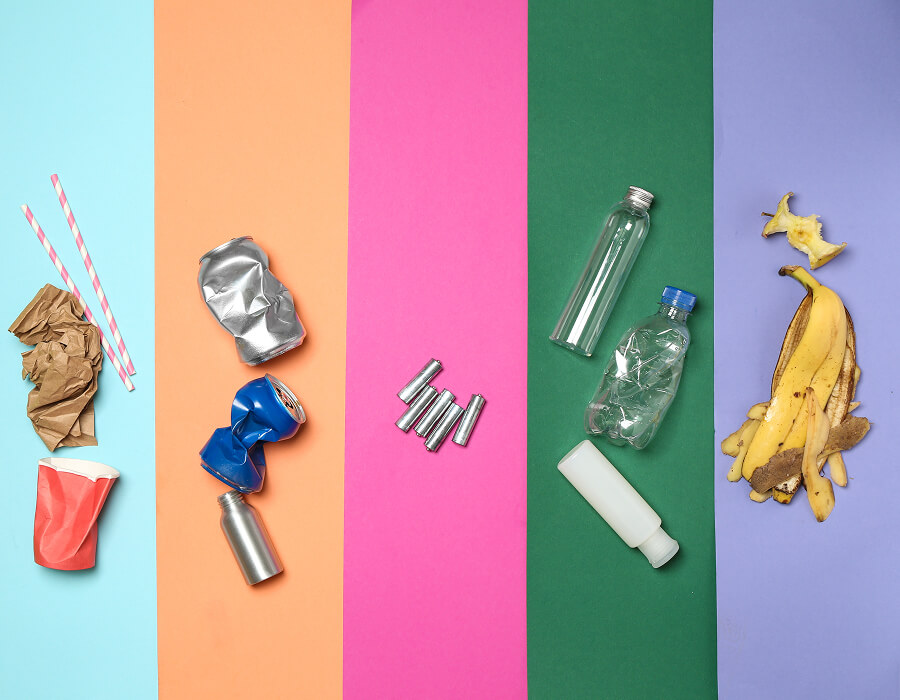 Richtige Mülltrennung