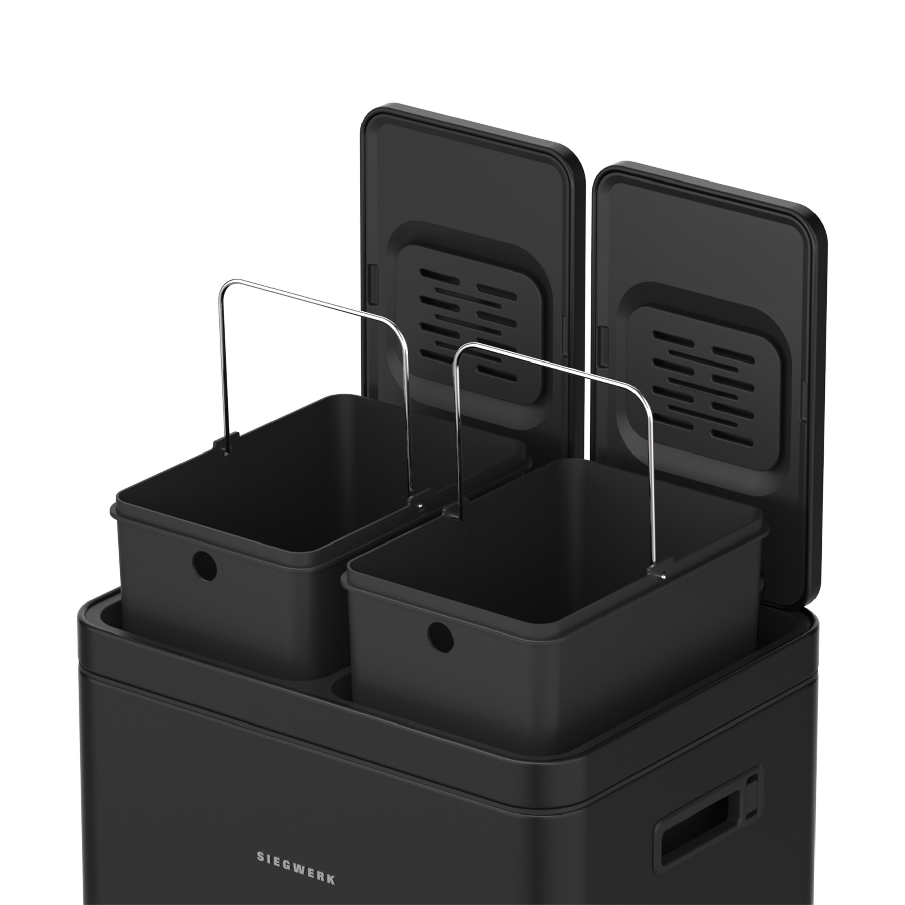 Mülleimer Kolekto 2x18L in Night Echo Einsätze