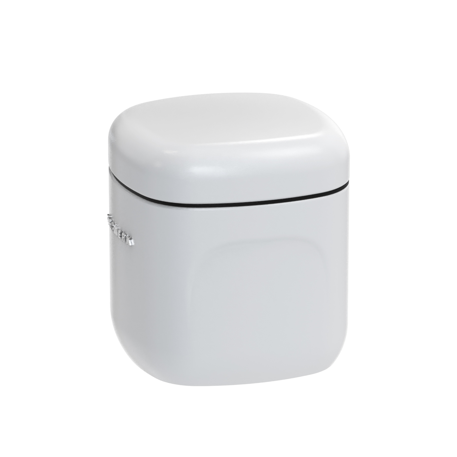 Vorratsbehälter Cubo S Pure Snow schräg seitlich