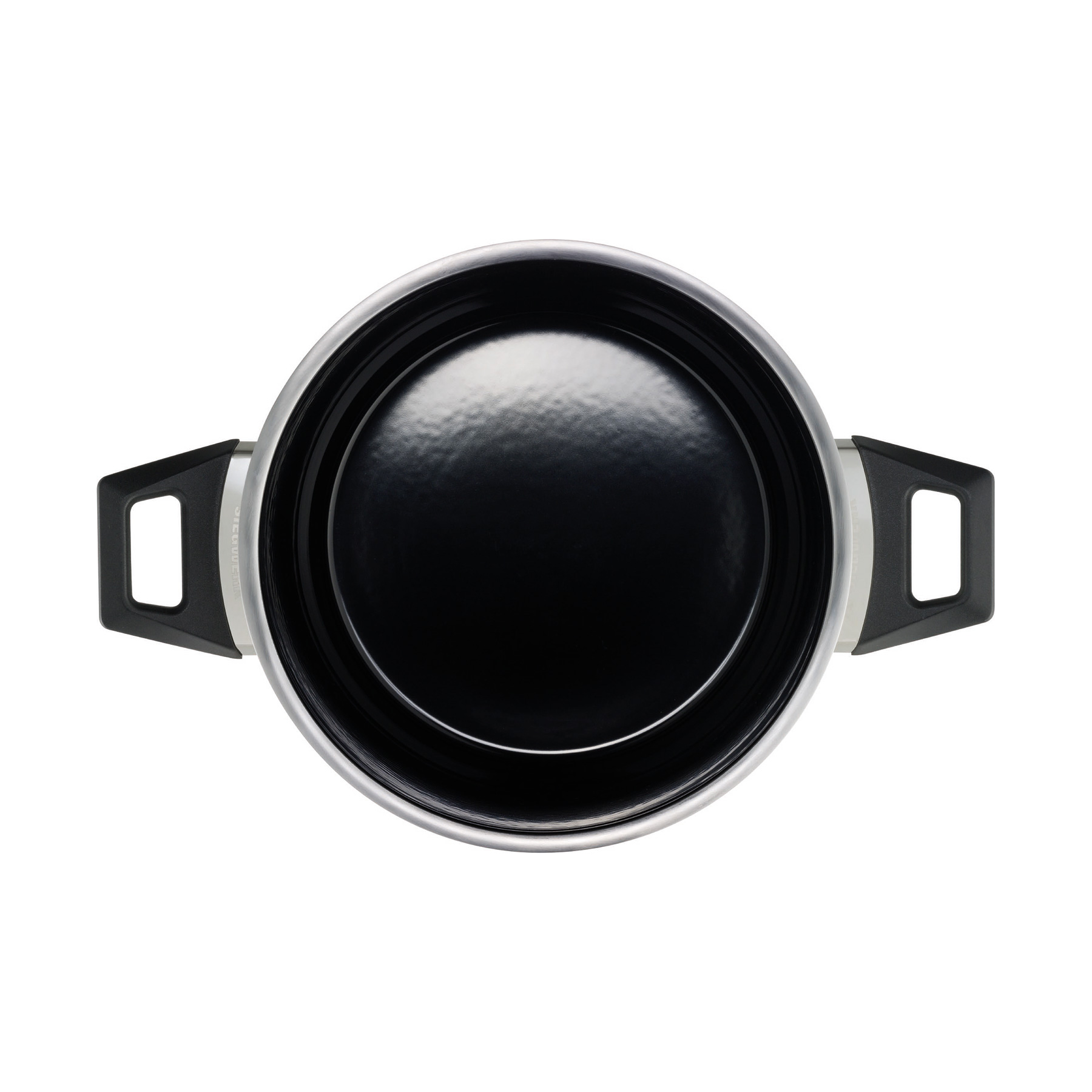 Kochtopf 22 cm von oben 