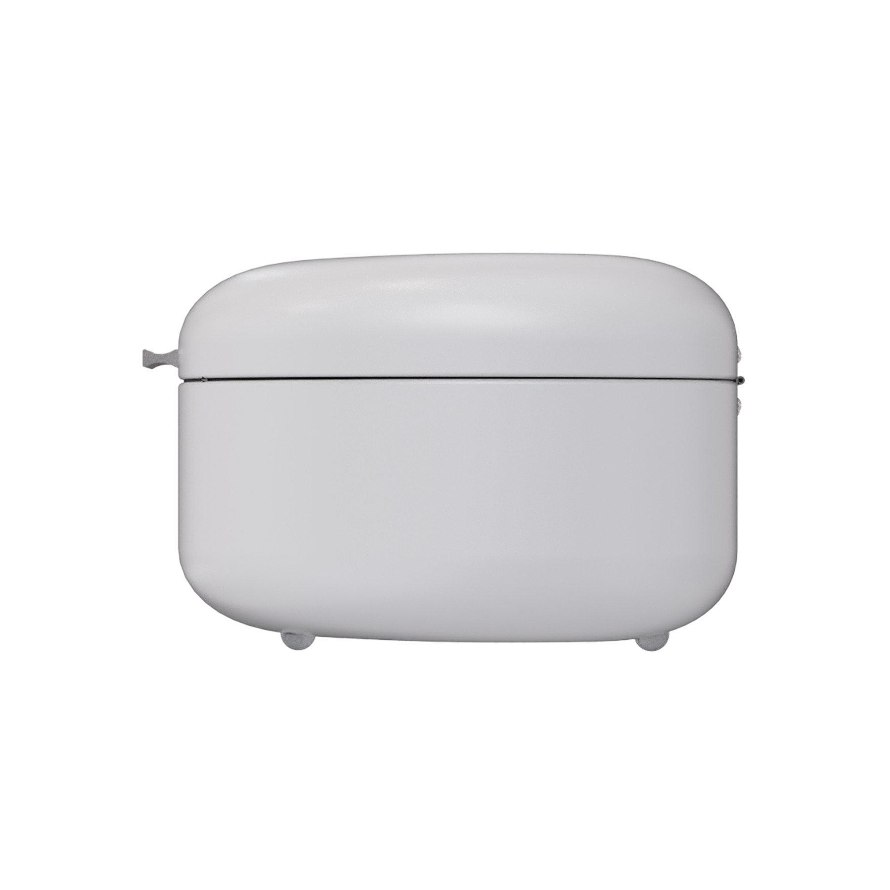 Brotkasten Panea in Pure Snow seitlich