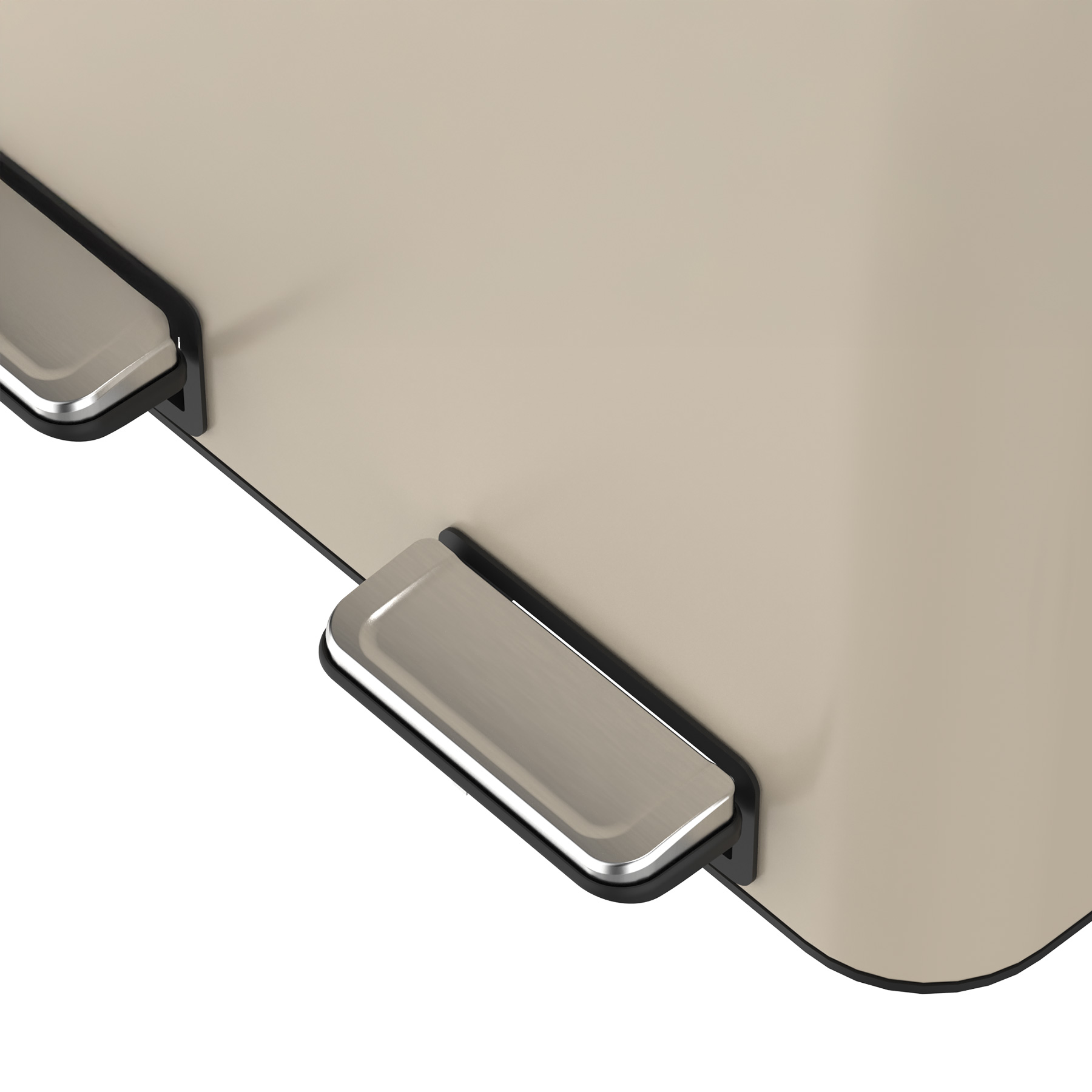 Mülleimer Kolekto 3x18L in Sand Beach  Fusspedale